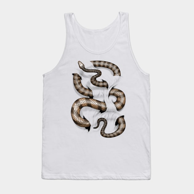 Twisted Snake Tank Top by MaratusFunk